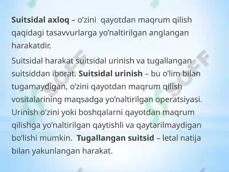XULQI OG’ISHGAN BOLALAR PSIXOLOGIYASI 7