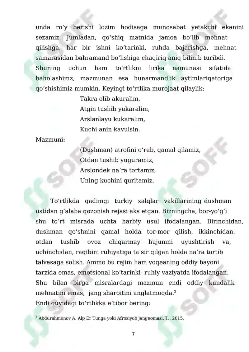 Hunarmandlik aytimlari 7
