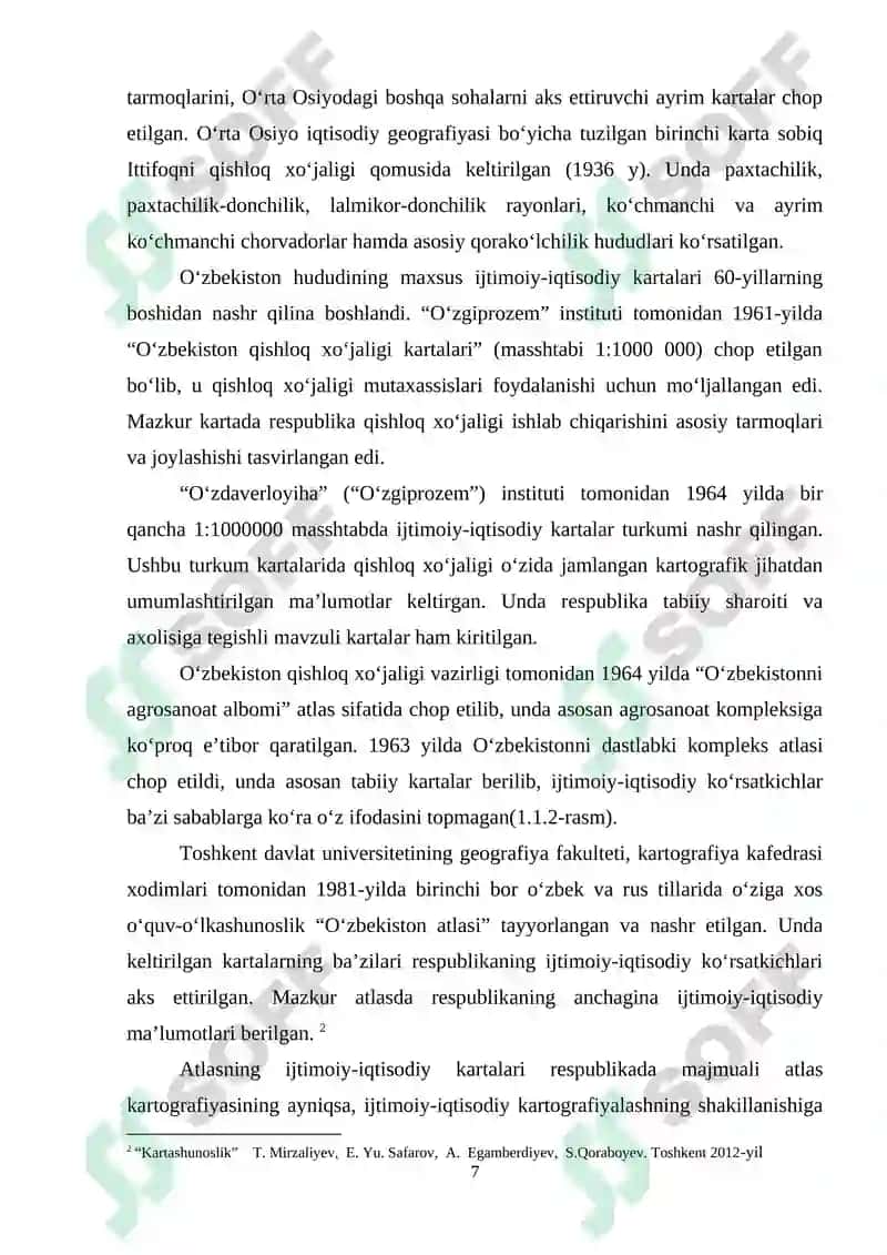 IJTIMOIY KARTALARDA TASVIRLASH USULARINING QO’LLANILISHI 7