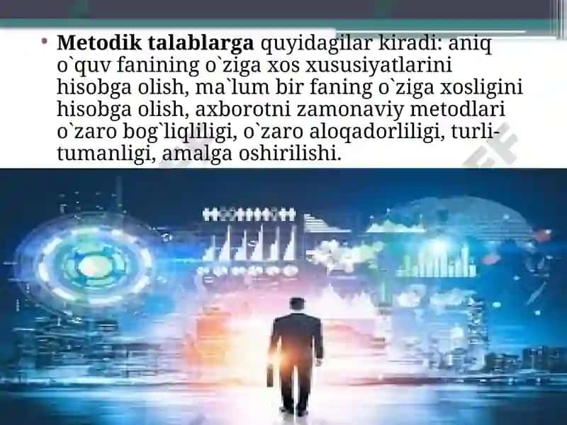Dasturiy ta'lim va uni amalga oshirish usullari haqida tushuncha 7