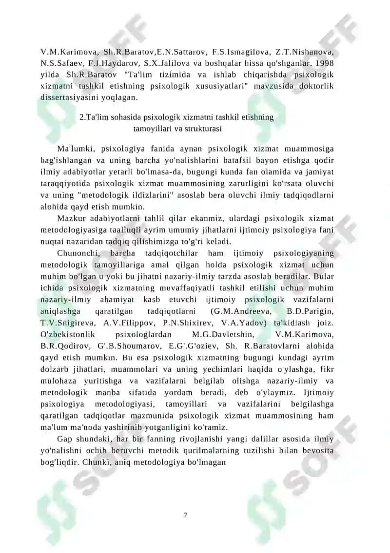 Psixologik Xizmat 7