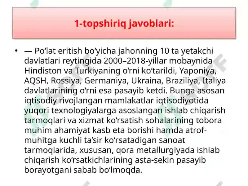 Jahonsanoatigeografiyasi va uning ozgarib borishi 7