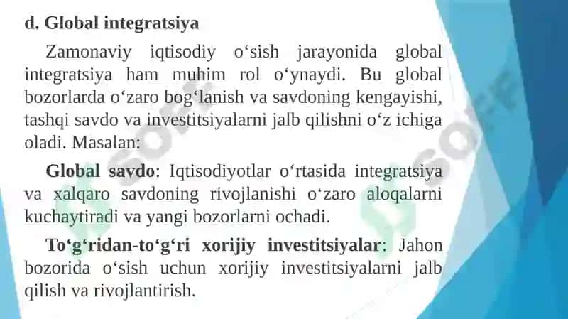 ZAMONAVIY IQTISODIY O‘SISH MODELLAR IQTISODIYOT INDEKSI KO‘RSATKICHLARI TIZIMI 7