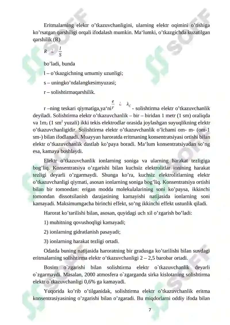 Konduktometrik analiz metodi 7