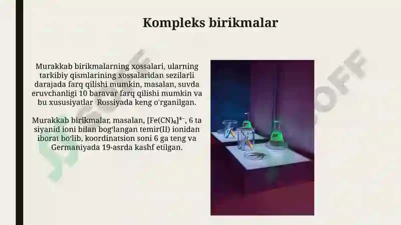 Birikmalar va o'tqazishlar to'g'risida tushuncha 7