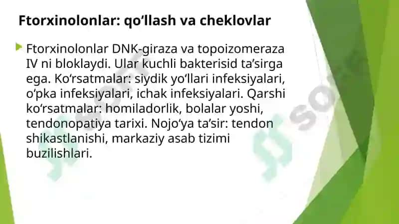 Infeksion kasalliklarni ratsional davolashga klinik farmakologik yondashuv 7
