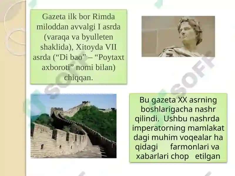 Zamonaviylik: an’anaviylik va ilk bosma nashrlar 7