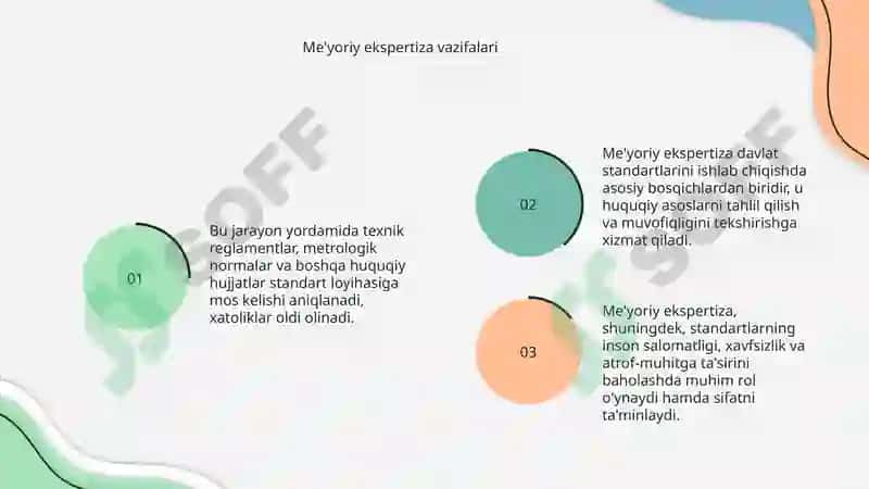 Davlat standartlarini ishlab chiqishda metrologik me’yoriy va huquqiy ekspertiza 7