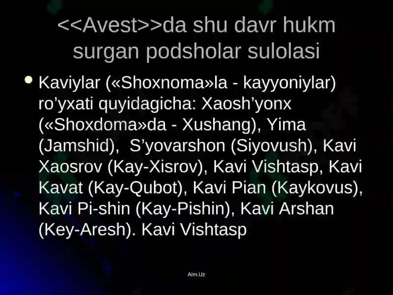 Avesto 7