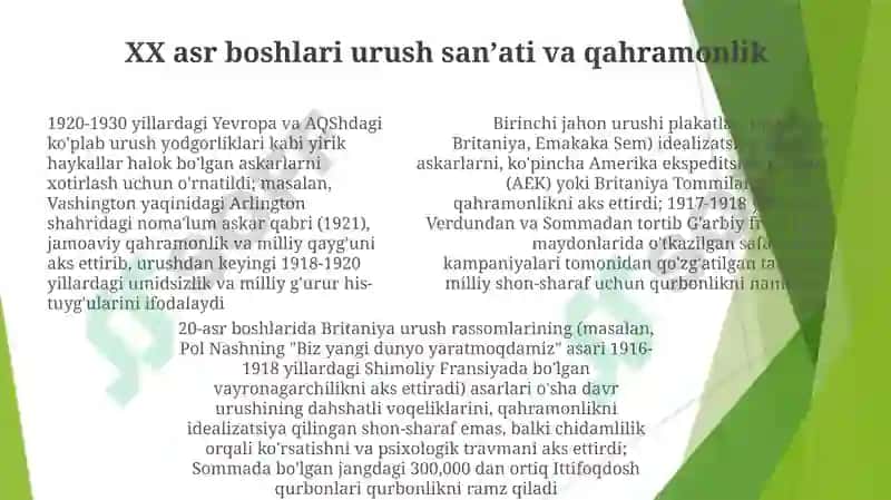 Kubroviylik aks etgan badiiy ijod namunalari 7