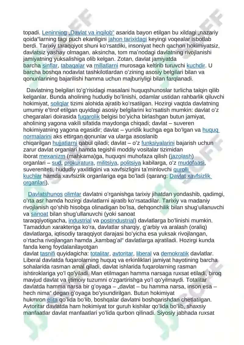 Davlat va Huquq Nazariyasi 7