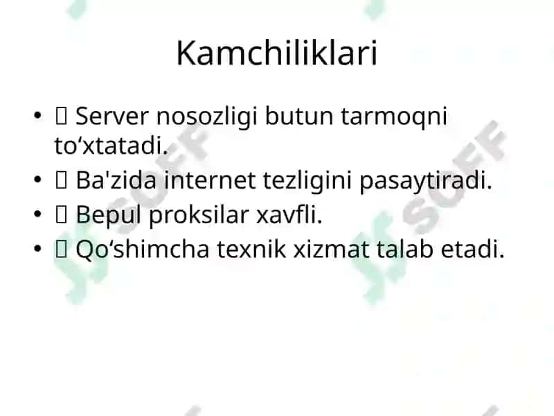 Proksi-serverlar(Kompyutertarmoqlarifani) 7