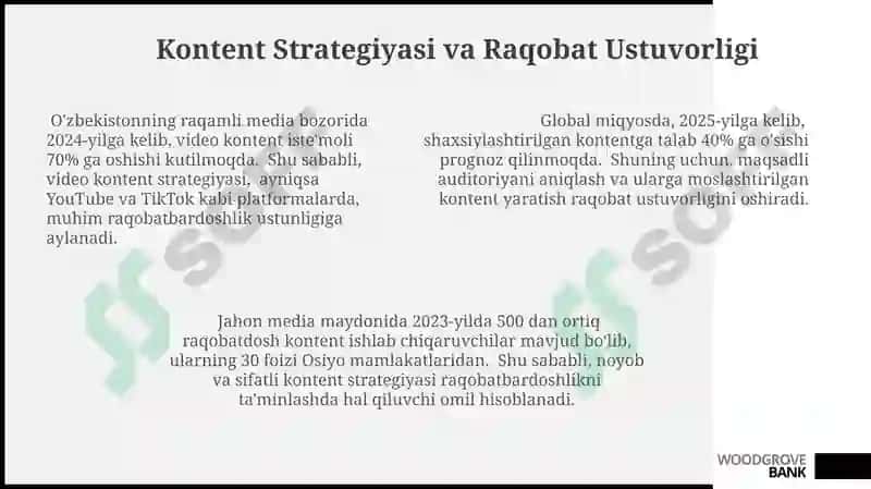 Jahon media va axborot makonida raqobat muhiti 7