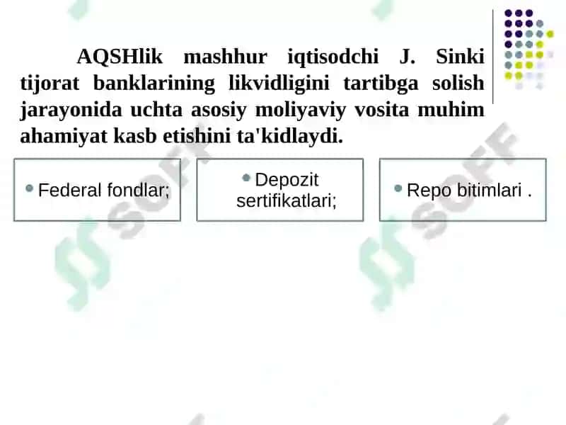 Tijorat banklari faoliyatini tartibga solishning ilmiy-nazariy asoslari 7