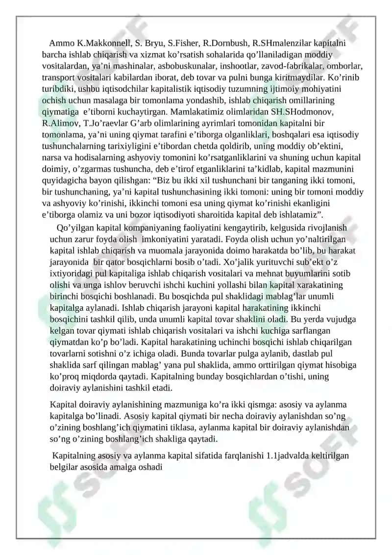 Uzoq muddatli aktivlar va ularni qayta baholash 7