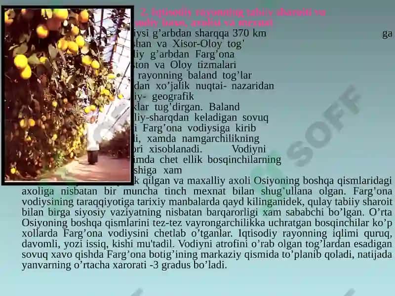 Farg’ona iqtisodi rayonigеografiyasi 7