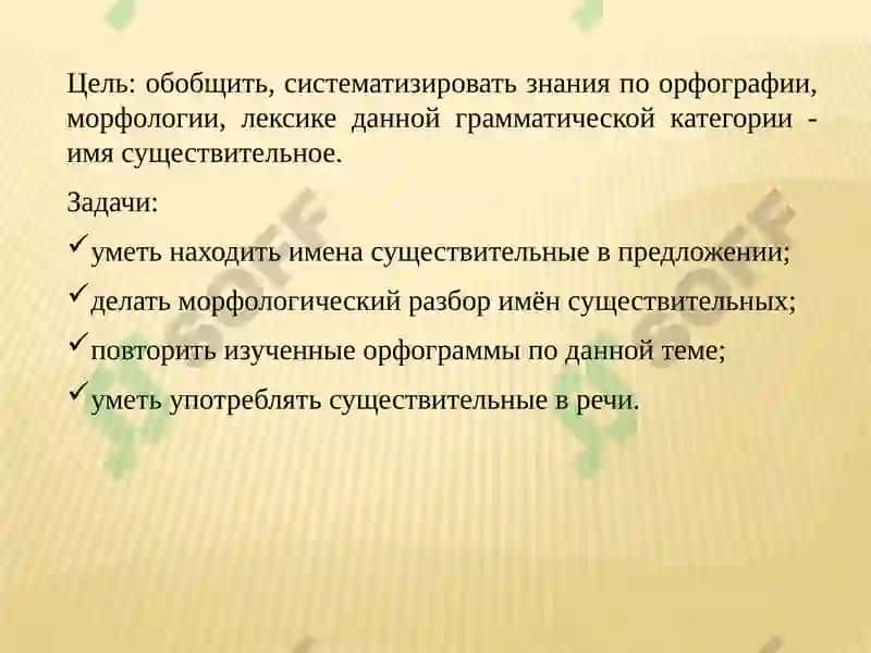 ИМЯ СУЩЕСТВИТЕЛЬНОЕ 7