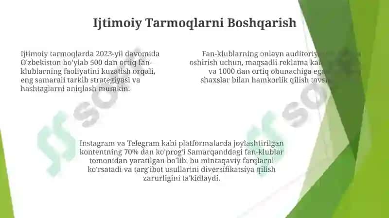 Fan toʻgaraklari ishlarni tashkil etish metodikasi 7