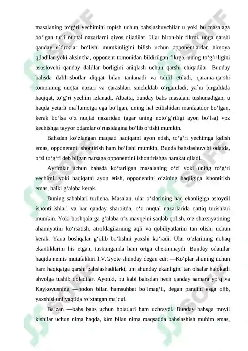 Davlat xizmatchisining bahs yuritish san`ati 7