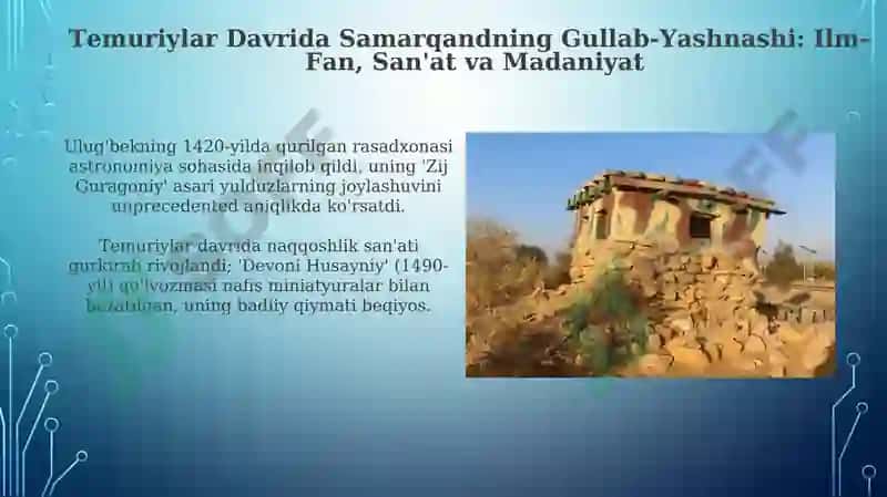 Samarqand Jahon Sivilizatsiyasi 7