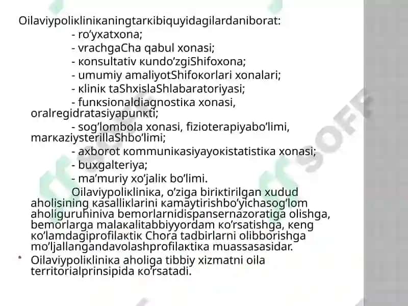 BirlamChi Tibbiy Sanitariya Yordam (BTSYO) 7