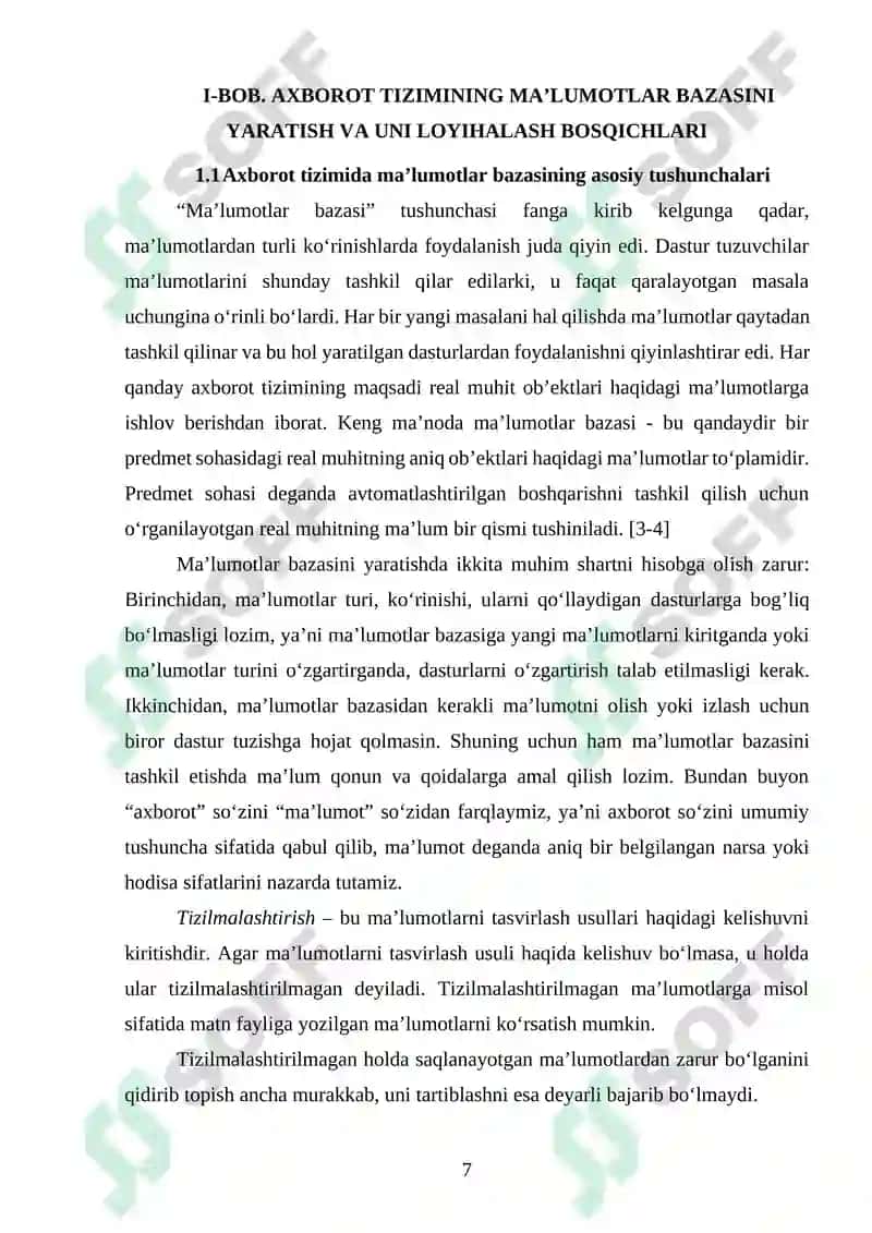 OTM kafedrasi professor-o‘qituvchilarining ilmiy faoliyatini monitoring qilish tizimi 7