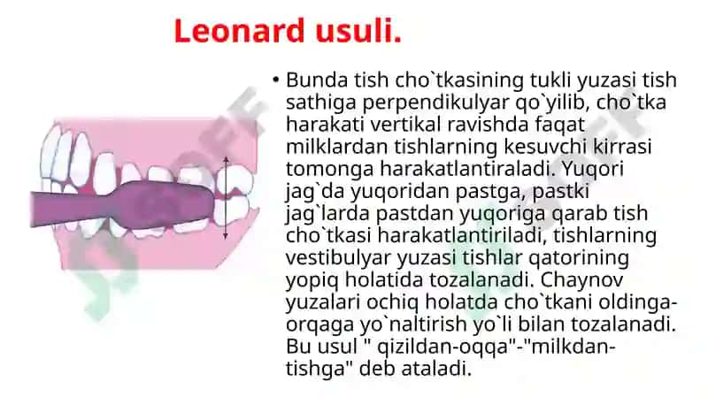 Og’iz bo’shlig’i gigiyenasiusullari 7