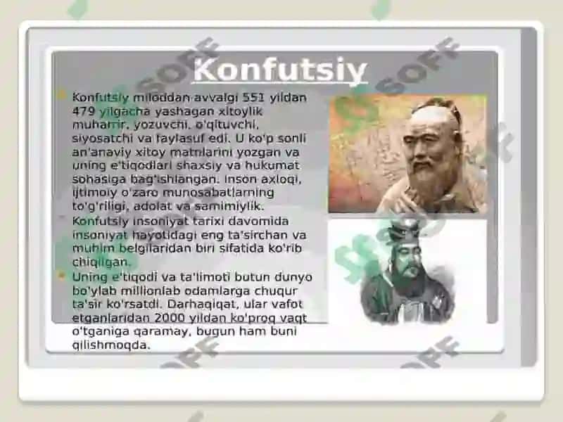 Konfutsiylik 7