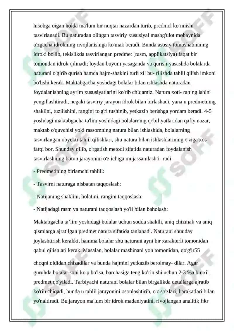 Katta guruhda bolalarni rasm chizishga o'rgatish metodlari 7