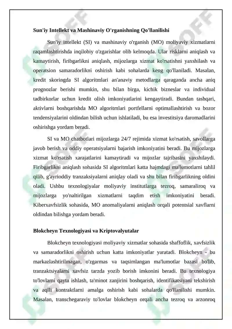 Raqamlashtirishning afzalliklari va ahamiyati 7