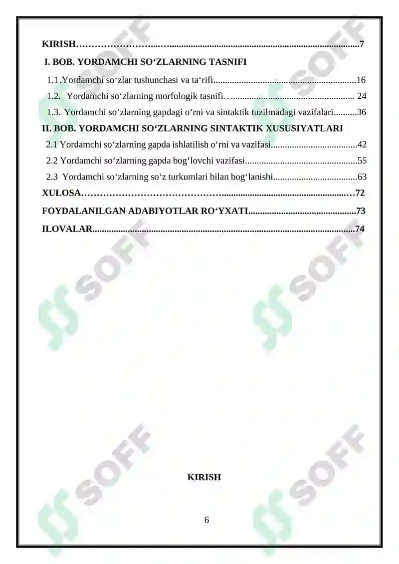 Yordamchi soʻzlarning grammatik xususiyatlari 7
