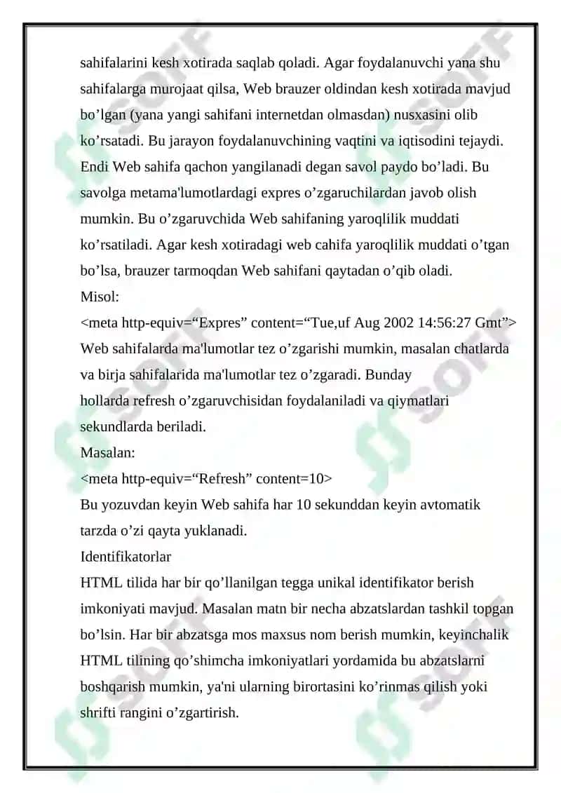 HTML DASTIRIDA “MEN SHIFOKORMAN” PORTFOLIOSINI YARATISH 7
