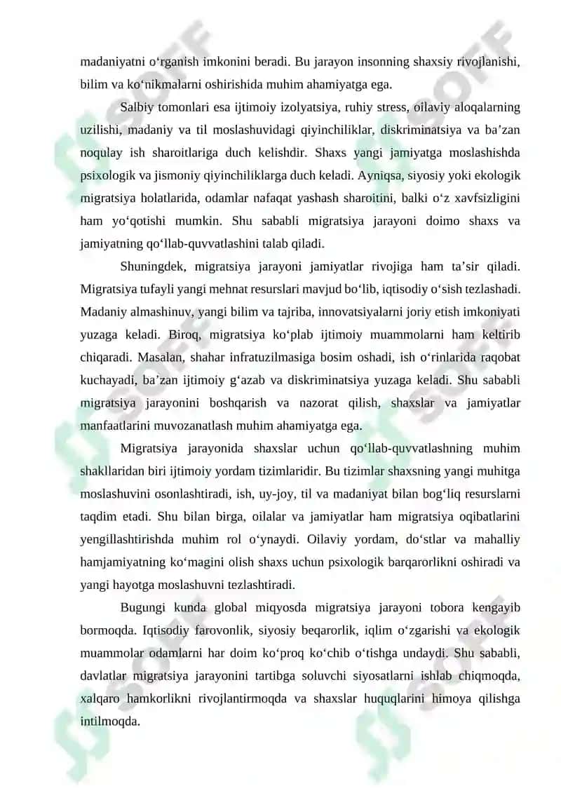 Migratsiya jarayonida ishtirok etuvchi shaxslar bilan ijtimoiy ish 7