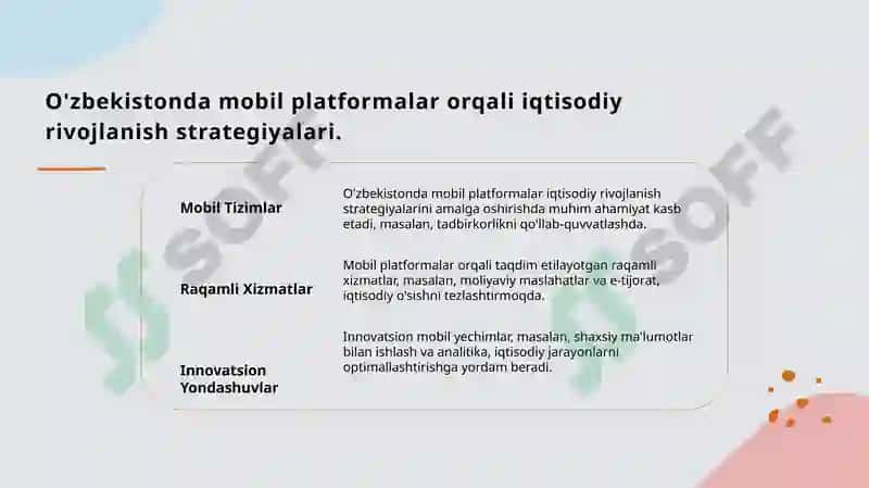 Mobil platformalar va iqtisodiy axborot tizimlari 7