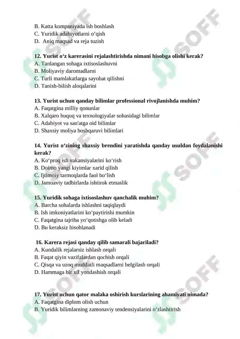 HUQUQShUNOS MUTAXASSIS ShAKLLANIShIDA ZAMONAVIY ISh KOʻNIKMALARI VA KOMPETENSIYALARNING ROLI 7