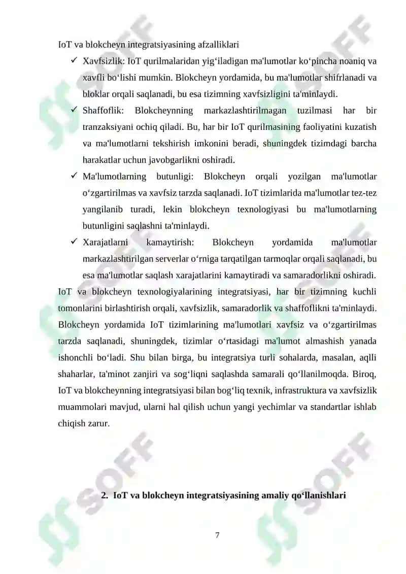 IoT va blokcheyn texnologiyalarining integratsiyasi 7