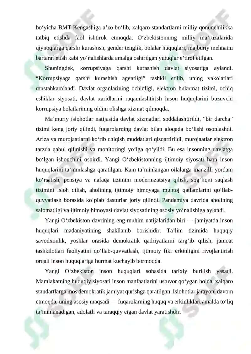 YANGI O‘ZBEKISTONDA INSON HUQUQLARI VA ERKINLIKLARI KAFOLATINING YARATILISHI.docx 7