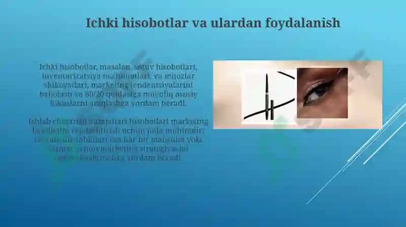 Marketingda axborotni orni 7