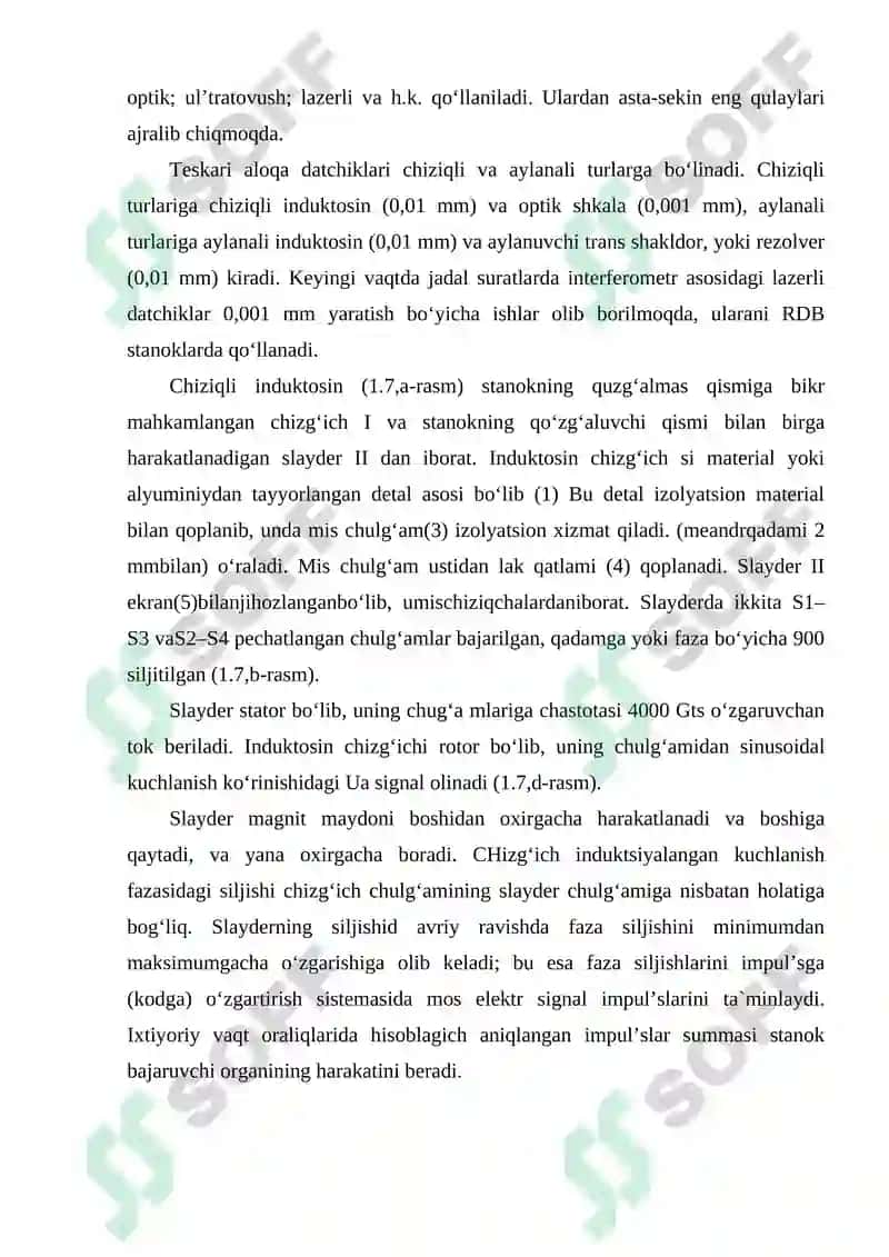 RDB parmalash texnologik jihozlarini strukturaviy texnologik modellash 7