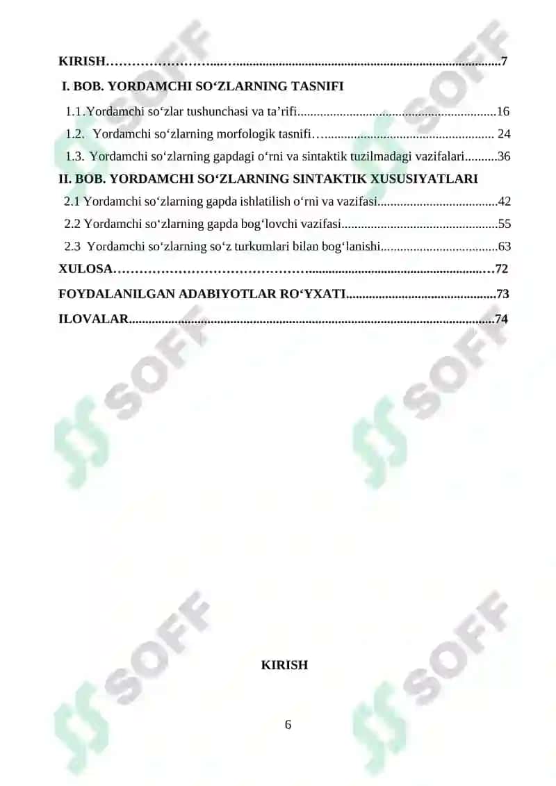 Yordamchi soʻzlarning grammatik xususiyatlari 7