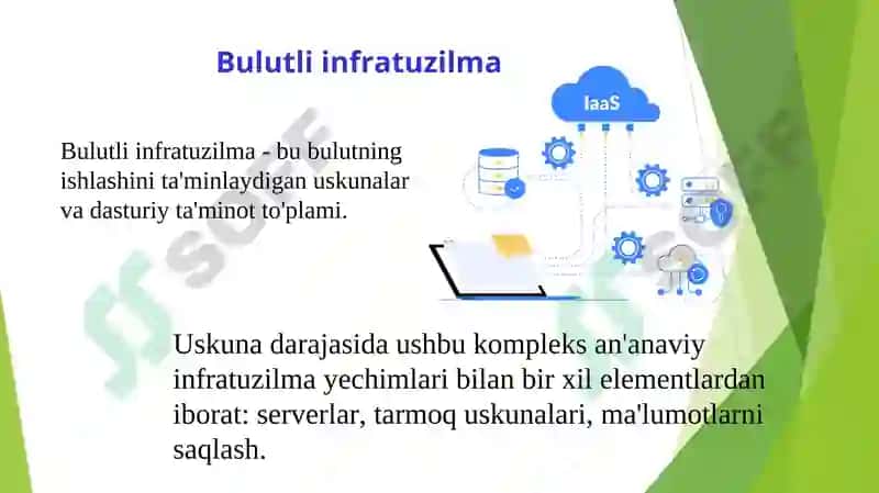 AXBOROT TEXNOLOGIYA-LARINING INFRATUZILMASI 7