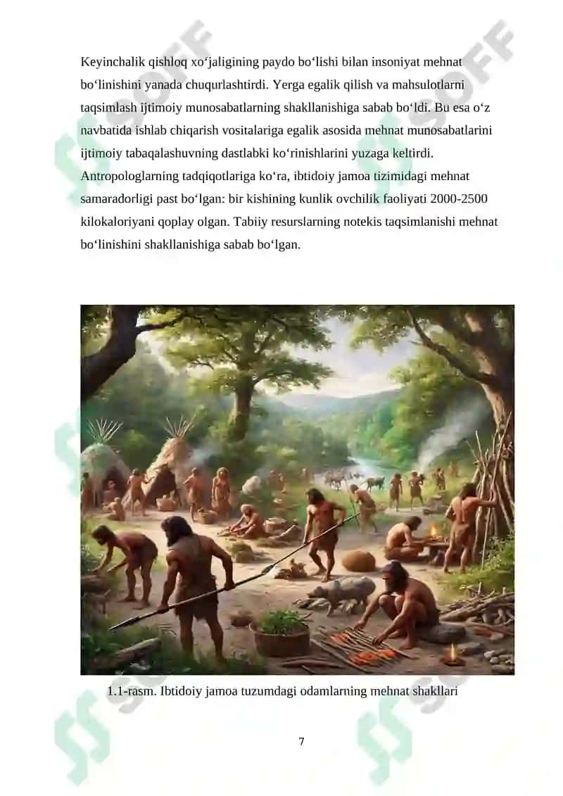 Oʻzbekiston  Respublikasida mehnat bozorining shakllanishi va ishsizlikning oʻziga xos xususiyatlari 7