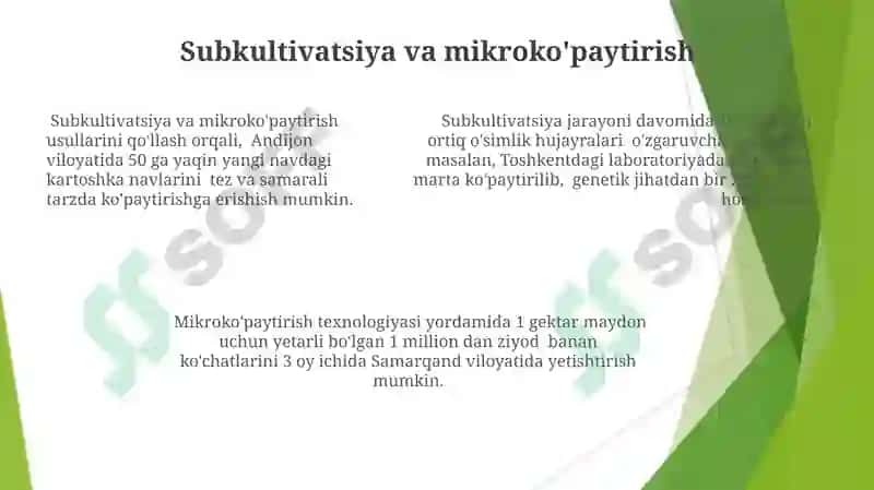 Embrional xosil qiluvchi toqimalar va ularning qishloq xo'jaligidagi axamiyati 7