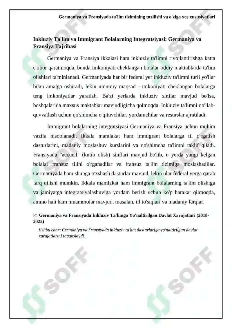Germaniya va Fransiyada ta'lim tizimining tuzilishi va o'ziga xos xususiyatlari 7