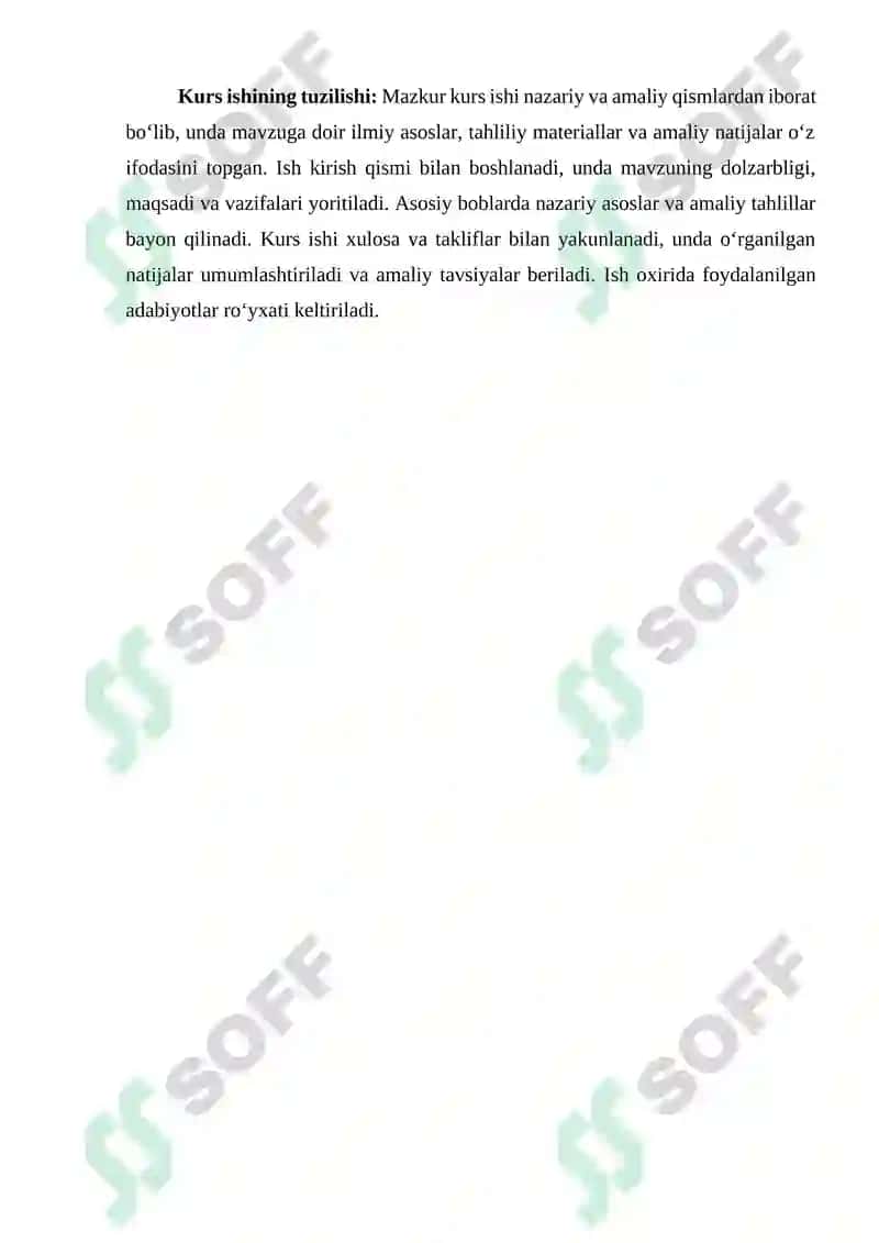 Qurilishda marketing faoliyati samaradorligini baholash (“Penta-Ocean Construction”, Tokio, Yaponiya misolida) 7
