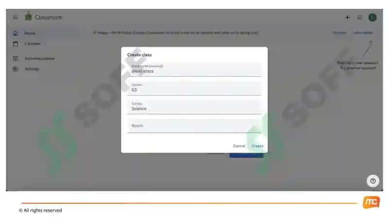 Введение в Google Classroom 7