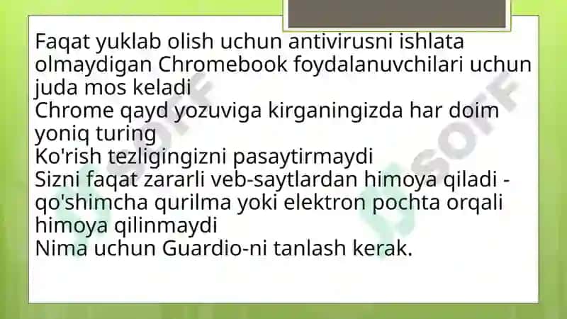 Guardi oantivirus 7