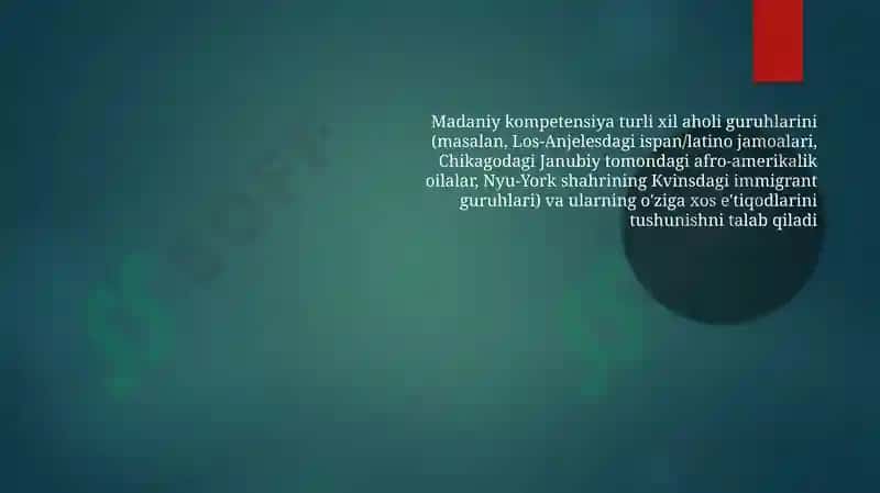 Ijtimoiy ish samadorligi mezonlari 7