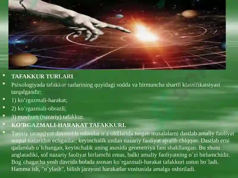 Tafakkur. 7