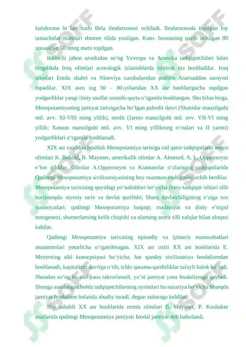QADIMGI MESOPOTAMIYA MADANIYATI MAVZUSINI OʻRGANISHNING ILGʻOR USUL VA VOSITALARI 7